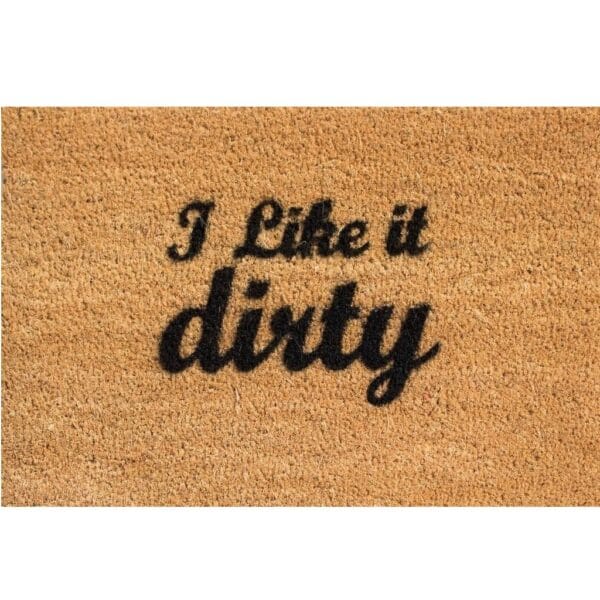 I Like It Dirty Funny Coir Front Doormat