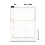7 Day Family Planner Magnetic Fridge Memo Board