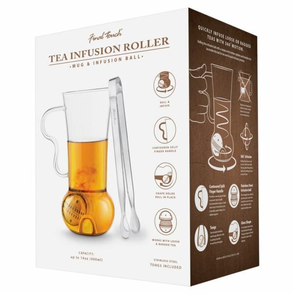 Loose Tea Infuser Mug boxed