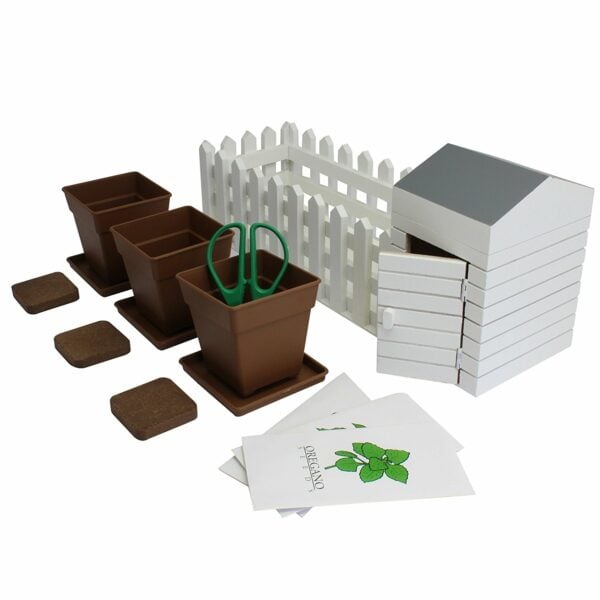 Novelty Indoor Herb Gardening Allotment Planter Gift Set