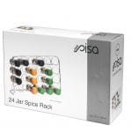 24 Jar Spice Rack Metal Free Standing