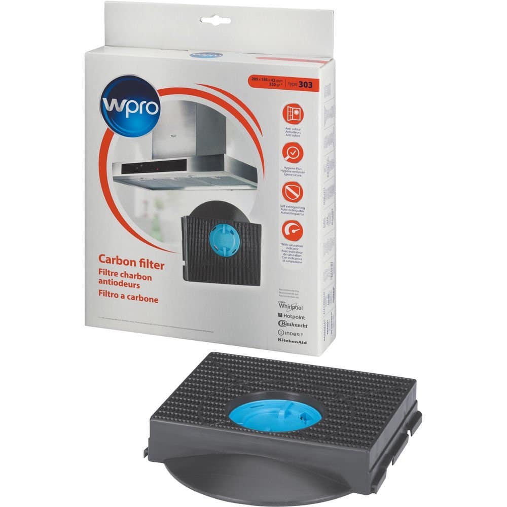 Wpro CHF303/1 Cooker Hood Carbon Filter Type 303