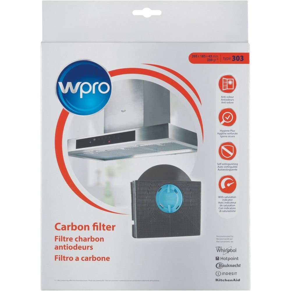 Wpro CHF303/1 Cooker Hood Carbon Filter Type 303