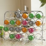 24 Jar Spice Rack Metal Free Standing