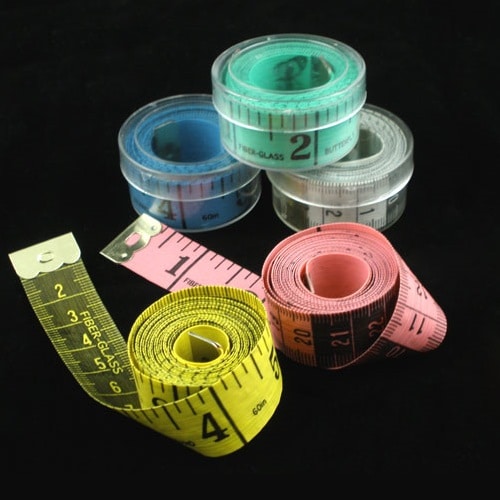 CKB LTD Sewing Tape Measure Set | Metric & Imperial | Set of 6