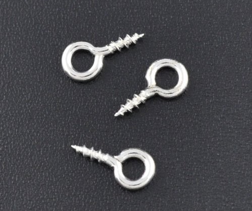 Wholesale Mini 8mm Screw Eyepins Hooks Eyelets