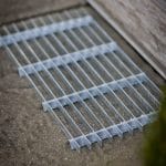 Metal Grill Doormat Galvanised Steel Scraper