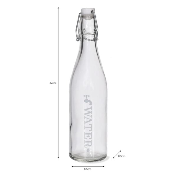 Tap Glass Table Water Bottle (1 Litre)