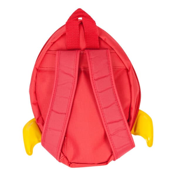 Red Rocket Spaceship Toddler Backpack