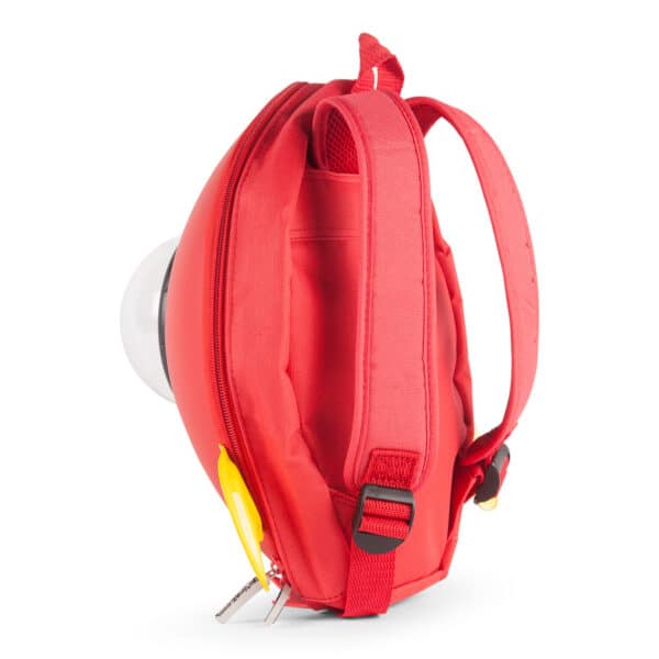 Red Rocket Spaceship Toddler Backpack