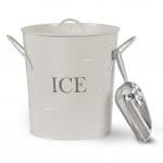 Traditional Ice Bucket With Lid and Scoop