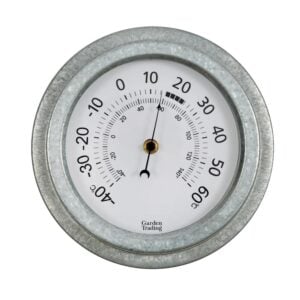 Traditional Outdoor Wall Garden Thermometer