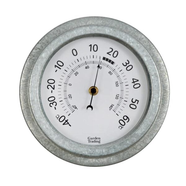 Traditional Outdoor Wall Garden Thermometer