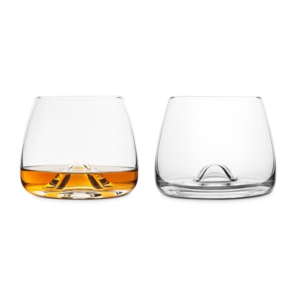 Final Touch Crystal Whisky Glasses