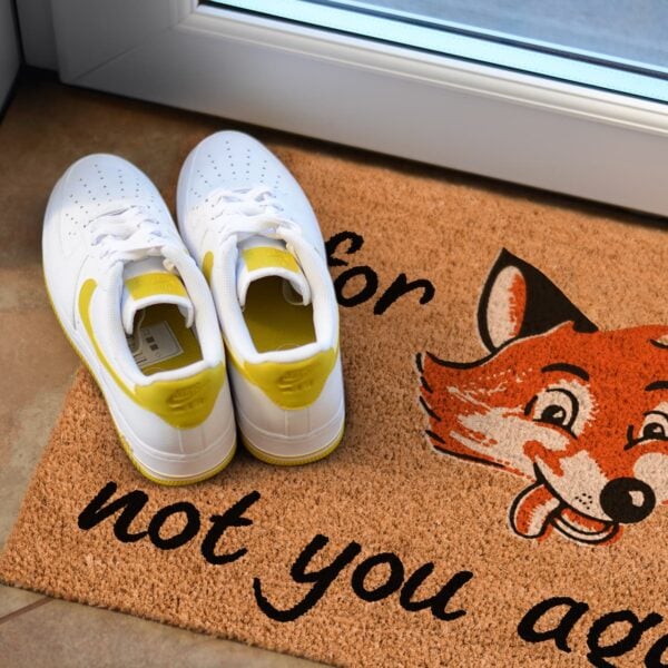 Oh For Fox Sake Not You Again Coir Front Doormat