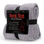 Snug-Rug Sherpa Throw Blanket (Lilac Grey)