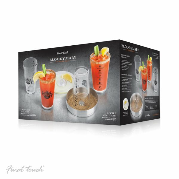 Final Touch Bloody Mary 6 Piece Cocktail Set