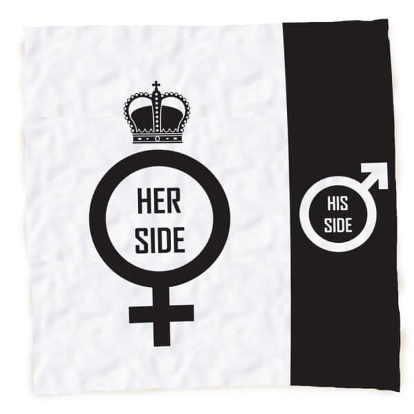 Giant His and Hers Beach Towel - Extra Large 152cm-6672