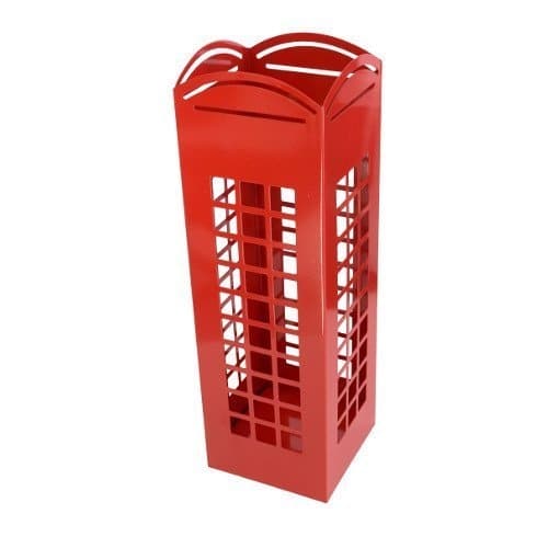 Umbrella Holder Red Traditonal English London Phone Box