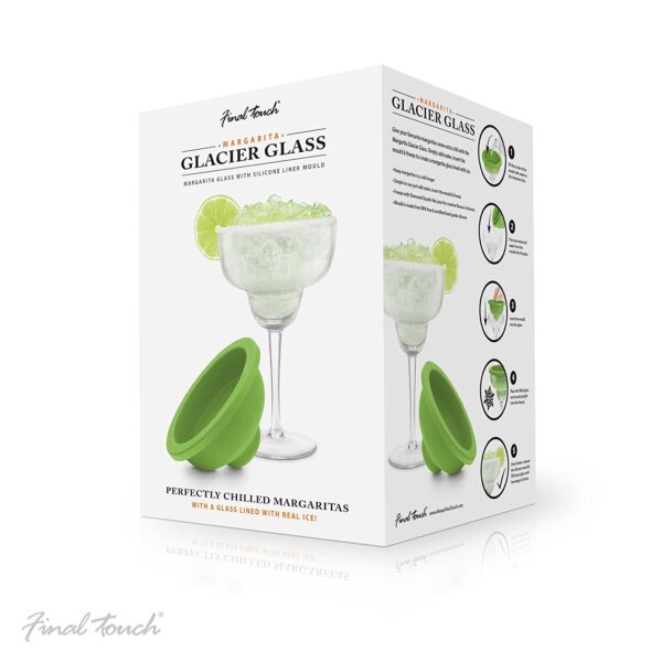 Final Touch Margarita Glacier Cocktail Glass Set