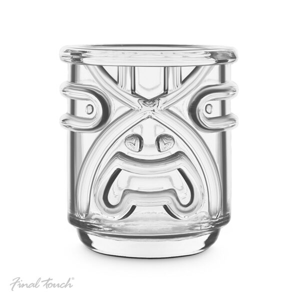 Final Touch TIKI Stackable TUMBLERS Drinking Glass