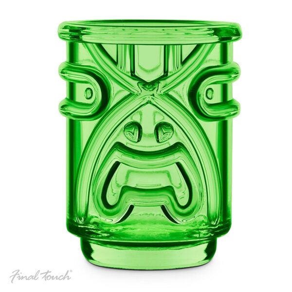 Final Touch TIKI Stackable Shot Glasses COLOURED 60ml
