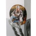 Camping Cutlery Tool 4 in 1 Gift boxed
