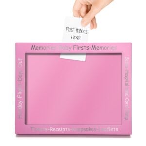 Baby Memory And Keepsake Picture Frame