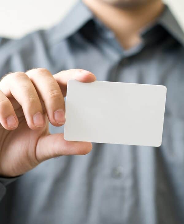 Plastic Self-Adhesive ID Cards