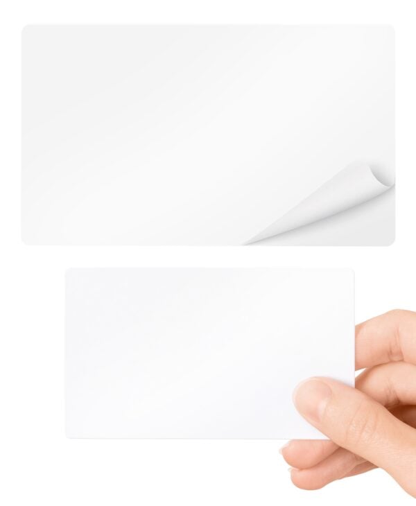 Plastic Self-Adhesive ID Cards