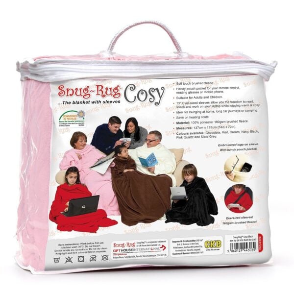 Pink Cosy Blanket Snug rug