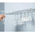 Cupboard Wall Mounted Wine Glass Rack