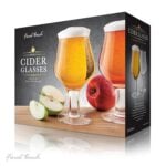 Final Touch Hard Cider Glasses