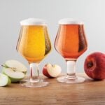 Final Touch Hard Cider Glasses
