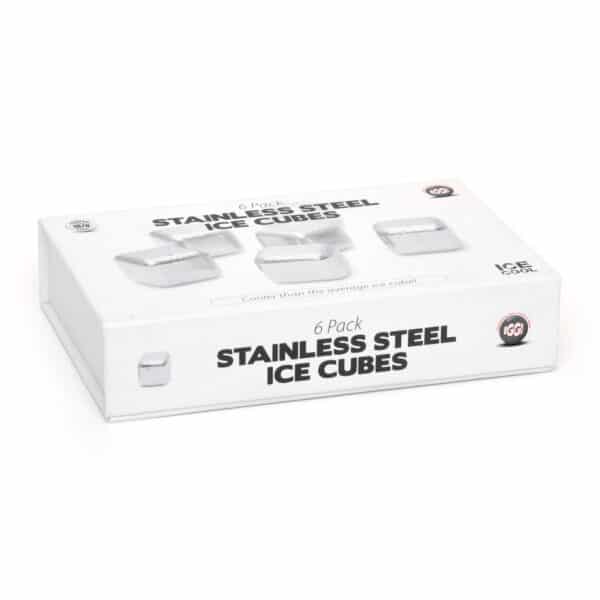 IGGI Stainless Steel Ice Cubes Metal Reusable