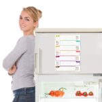 MULTI-LANGUAGE Magnetic Fridge Whiteboard