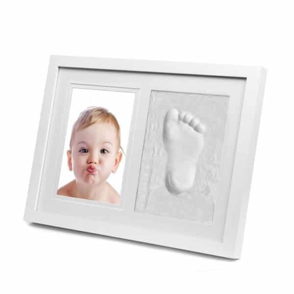 Photo Frame New Baby Footprint Foot Print Cast Set