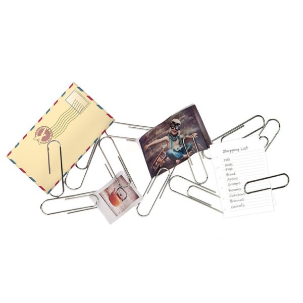 Large Paper Clips Photo Wall Display Mail Post Organiser Holder
