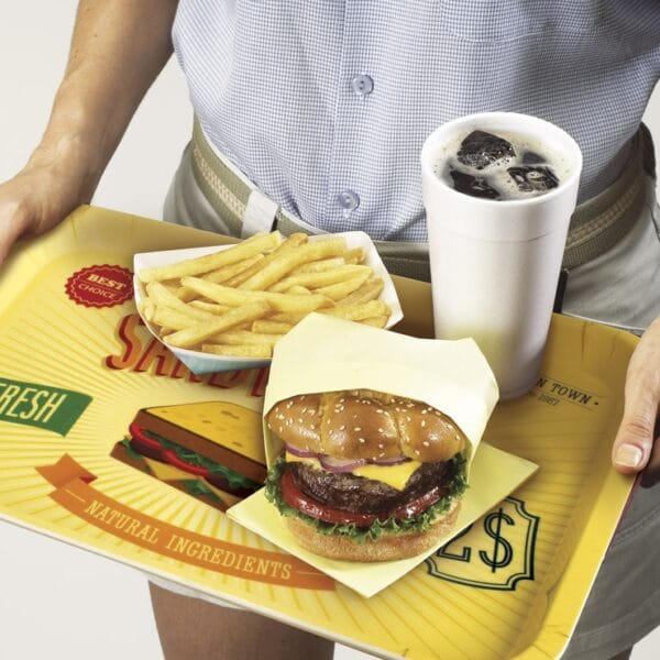 Sandwiches Drinks Serving Tray