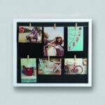 Photo line peg frame