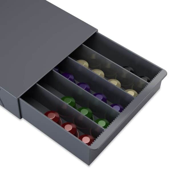 Coffee Pod Draw Capsule Drawer Holder Dispenser Universal