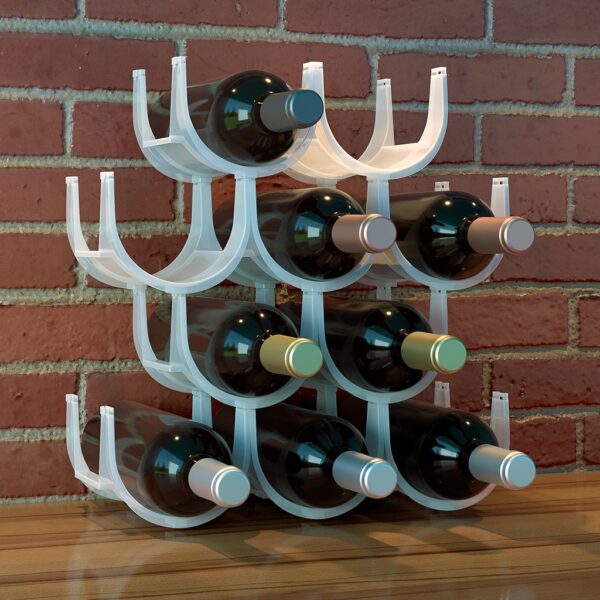 Modular Wine Rack 10 Bottle Storage