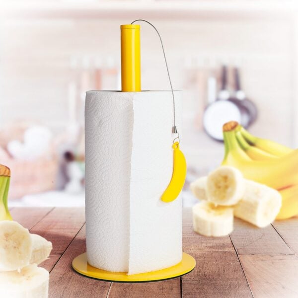 Yellow Banana Kitchen Tissue Paper Towel Roll Holder