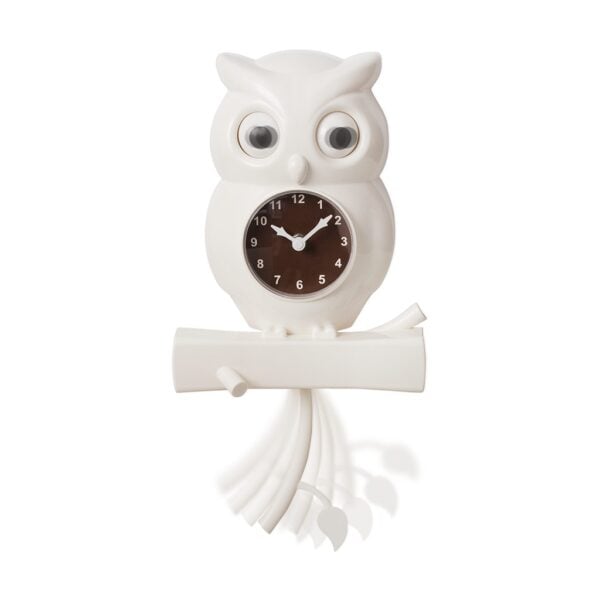 Owl Pendulum Wall Clock