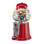 Retro Coin Operated Gumball Machine Sweet Dispenser
