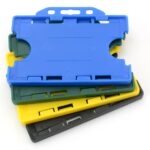 Double-Sided Horizontal Rigid ID Holder
