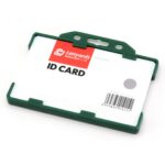 Double-Sided Horizontal Rigid ID Holder