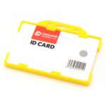 Double-Sided Horizontal Rigid ID Holder