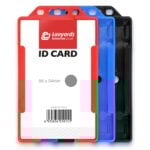 Single-Sided Vertical Rigid ID Holder