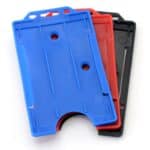 Single-Sided Vertical Rigid ID Holder